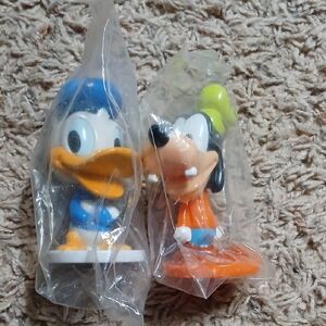 Disney Action Figure Set - Blue, Orange, and Yellow